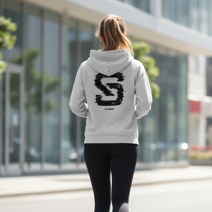 Glitch Logo - Oversized Unisex Hoodie