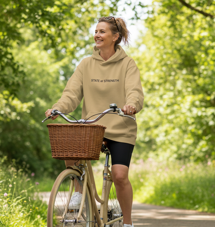 Brushed Logo - Oversized Unisex Hoodie