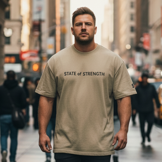 Glitch Logo (Black) - Oversized Faded T-Shirt